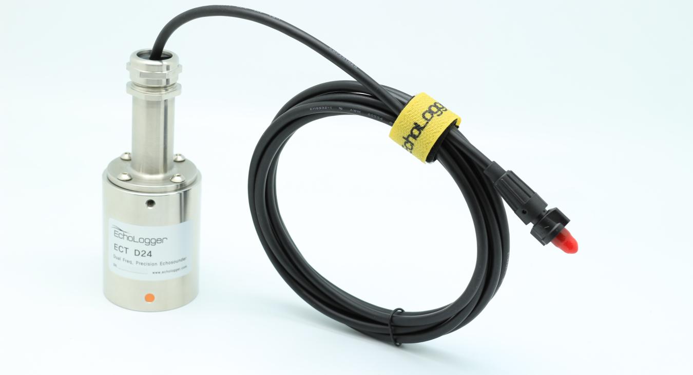 USB Dual-Frequency Echosounder | 200/450kHz | Echologger EU10